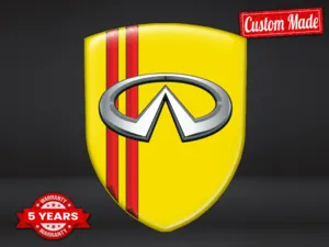 Infiniti Calcomanía Autoadhesiva Estilo Personalizado Cúpula 